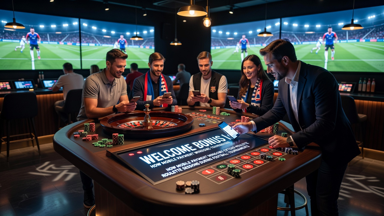 Integration mobiler Boni und Zahlungen bei Live-Roulette