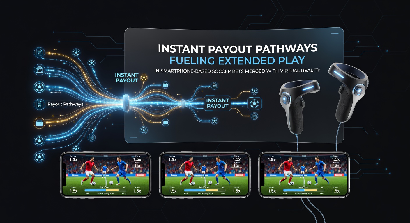 Darstellung einer mobilen App mit Fußballwette und integrierten virtuellen Kartenspielen bei schneller Auszahlung