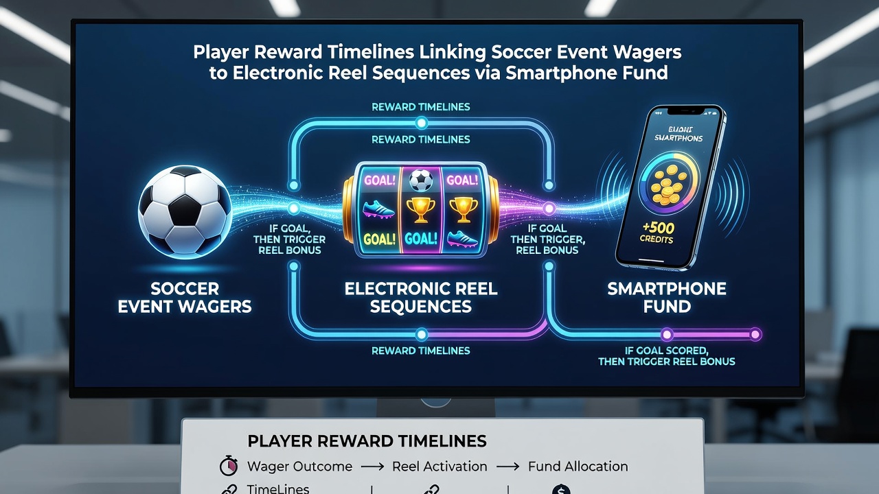 Illustration von Zeitlinien und Belohnungsmechanismen bei der Kombination aus Sportwetten und elektronischen Walzen in mobilen Anwendungen